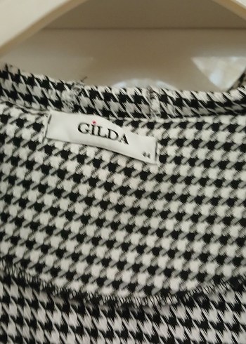 Modailgi Gri İşlemeli Uzun Düğmeli Kadın ceket blazer