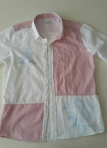 USPA 13 14 yaş erkek tişört 