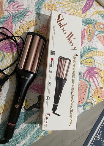 Shibo Wavy Profesyonel Saç Maşası 4 Ayarlı