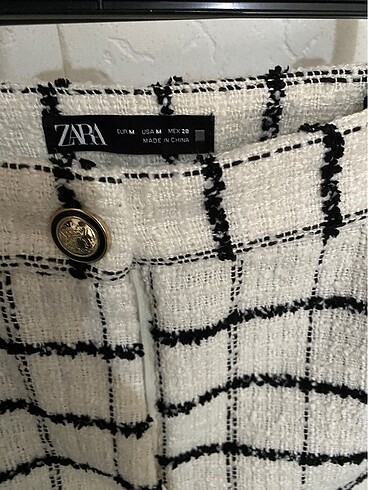 Zara Zara Tüvit Kumaş Şort