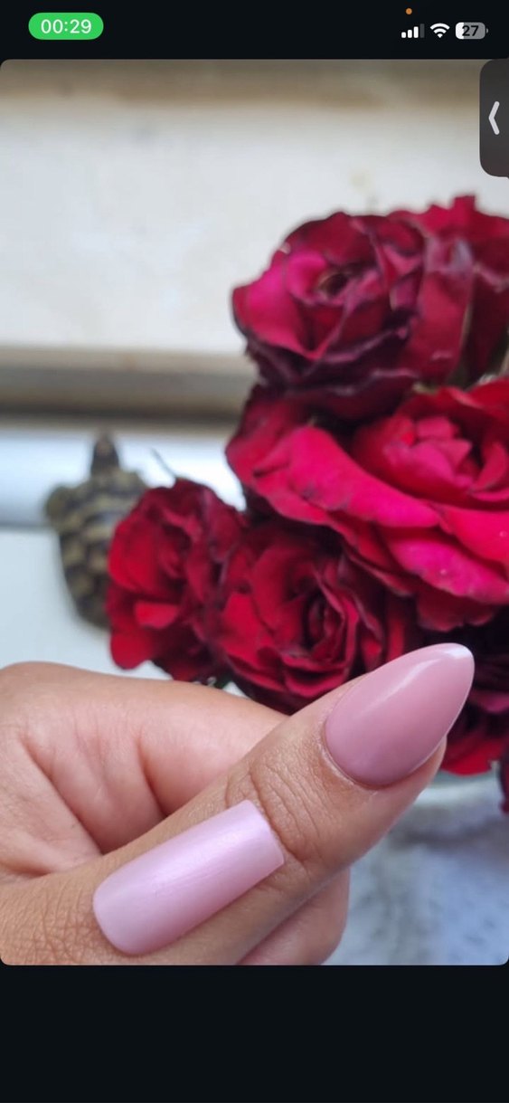 Parlak Bej Tırnak Süslemeleri - Görsel 2