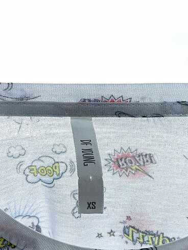 xs Beden beyaz Renk Defacto T-shirt %70 İndirimli.