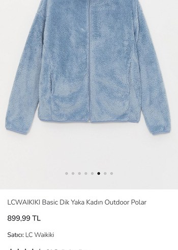 l Beden mavi Renk LC Waikiki Kadın kayak koleksiyonu Outdoor Polar Ceket mont
