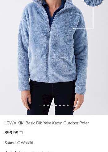 LC Waikiki Kadın kayak koleksiyonu Outdoor Polar Ceket mont