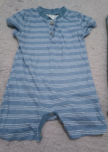 LCW ebebek Mavi Kısa Kollu Bebek Body Seti - Görsel 5