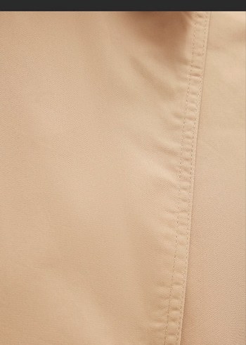 mavi bej Kadın Trençkot pardösü  boyfriend - Görsel 8