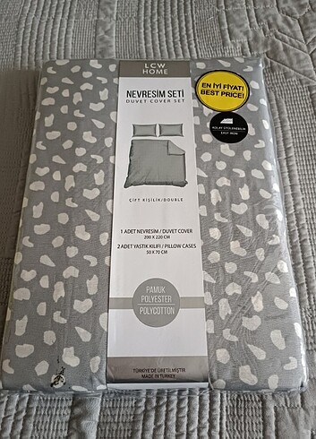 Lc Waikiki Home LC Waikiki çift kişilik nevresim takımı