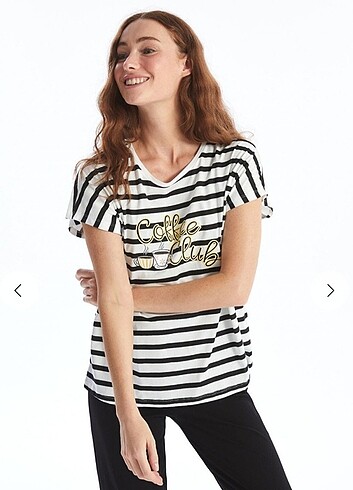 LC Waikiki LCW Waikiki kadın pijama takımı kapri 