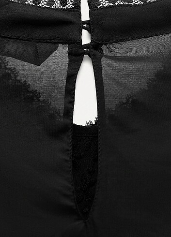 ZARA WOMEN ROMANTİK VOLANLI BLUZ  gömlek  - Görsel 10