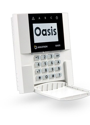 Jablotron Ja81E Tuş Takımı Kablolu Oasis Paneli hırsız alarm sis