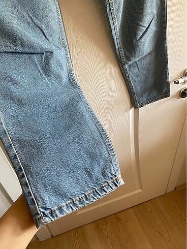 30 Beden mavi Renk Koton mor jean
