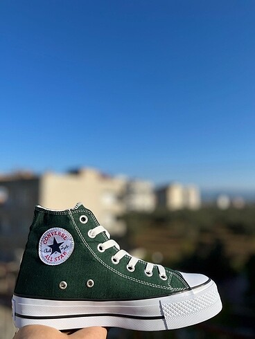 Converse Yüksek taban yeşil convers