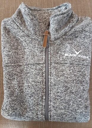 Fermuarlı outdoor polar ceket