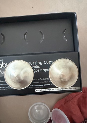 Gümüş Koruyucu Göğüs Kapakları Saklama Kutulu - Görsel 6