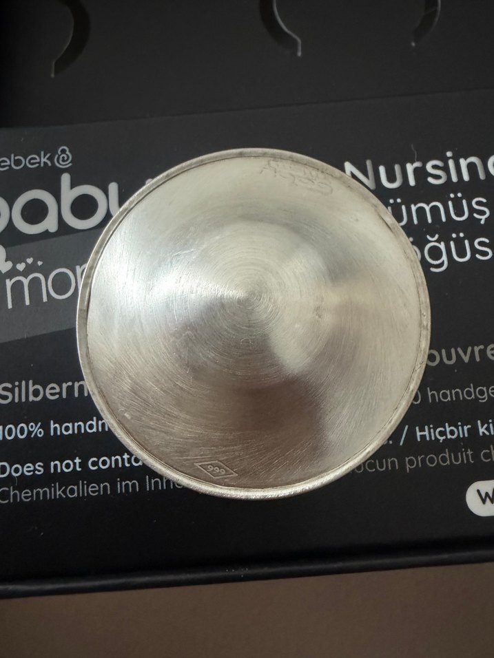 Gümüş Koruyucu Göğüs Kapakları Saklama Kutulu - Görsel 5