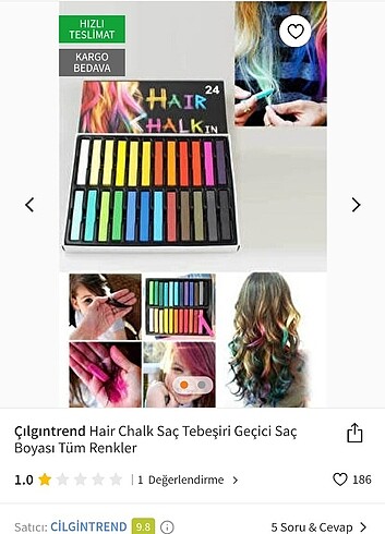 Saç tebeşiri