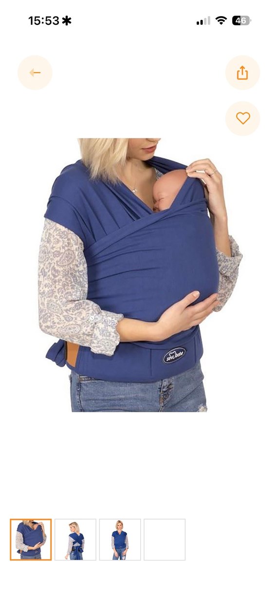 Sevi bebe sling - Görsel 4