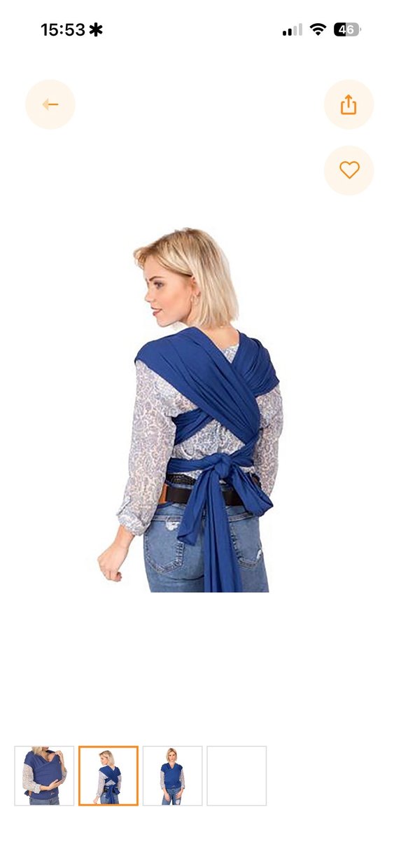 Sevi bebe sling - Görsel 3