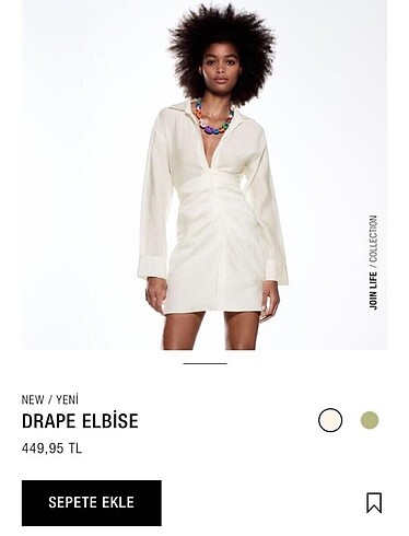 Zara elbise