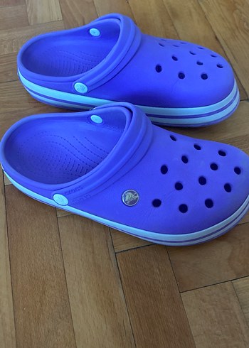 39 Beden Orijinal crocs kadın Velcro Bantlı terlik