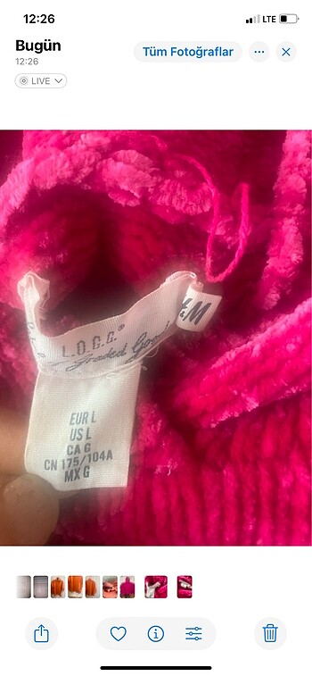 l Beden H&M kadın kazak