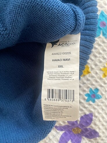 xxl Beden Alytınyıldız Classic erkek kazak