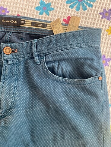 34 Beden mavi Renk Massimo Dutti erkek pantolon