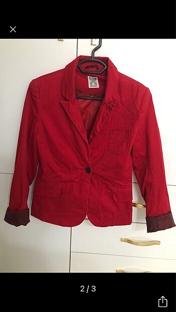 s Beden Pull and bear blazer ceket