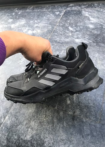 Gri Bağcıklı Erkek Outdoor Ayakkabı - Görsel 3