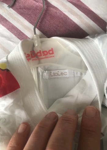 Renkli Desenli Kolsuz Kız Elbisesi - Görsel 4