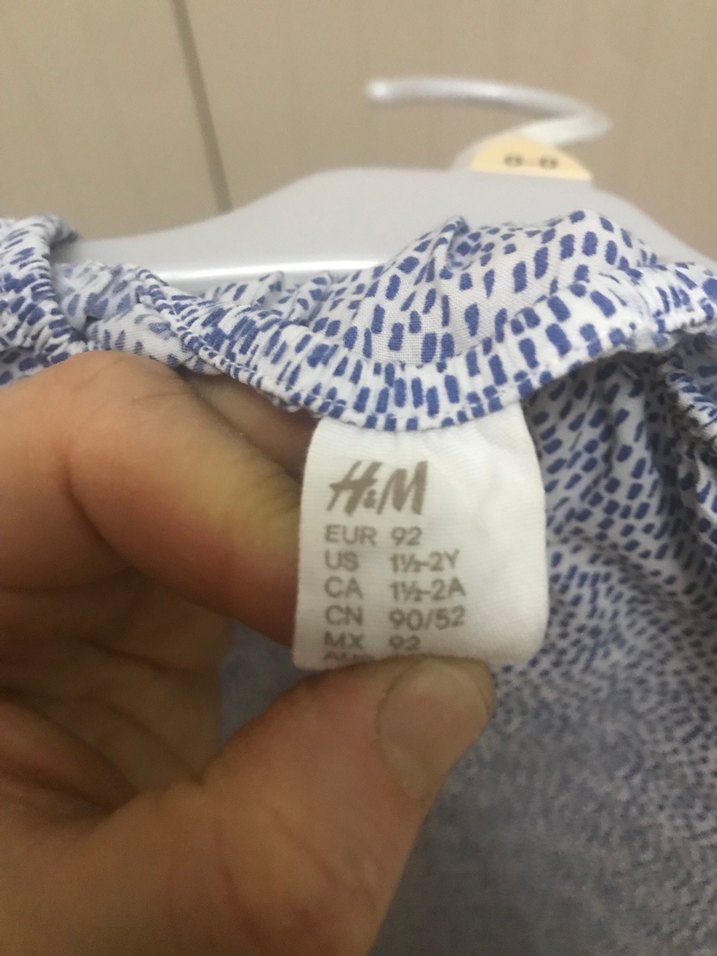 Kız Çocuk Gri Bohem Rahat Elbise - Görsel 3