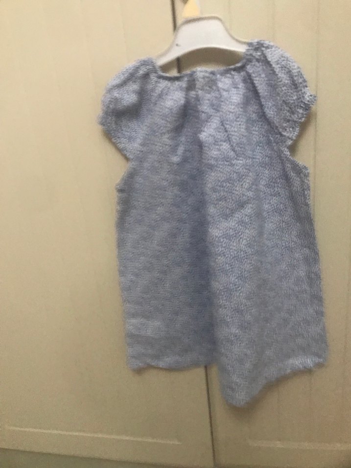 Kız Çocuk Gri Bohem Rahat Elbise - Görsel 2