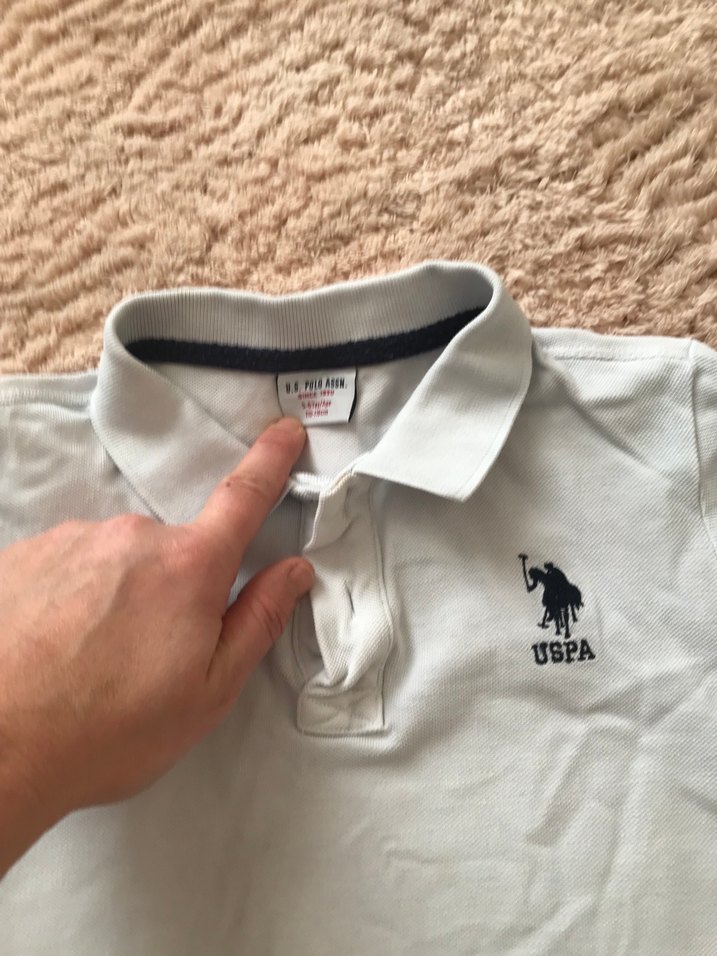 Erkek Çocuk Beyaz Uzun Kollu Polo Tişört - Görsel 2