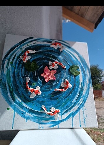 Koi Balığı Tablo
