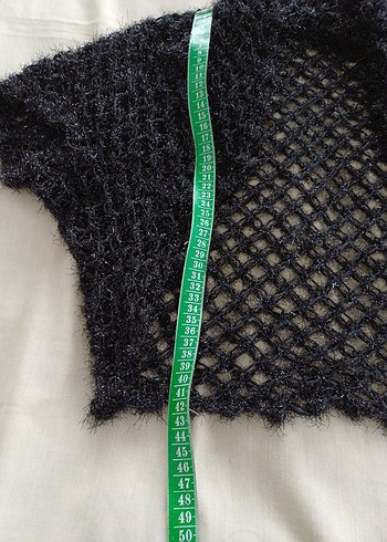 Kız Çocuk Siyah Örgü Bolero - Görsel 6