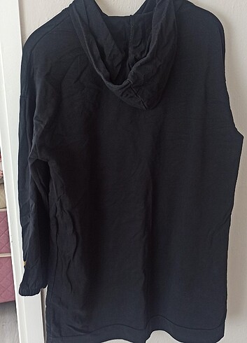 42 Beden siyah Renk Uzun sweatshirt 