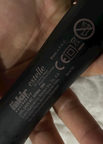 Fakir Estelle Siyah Saç Maşası - Görsel 4