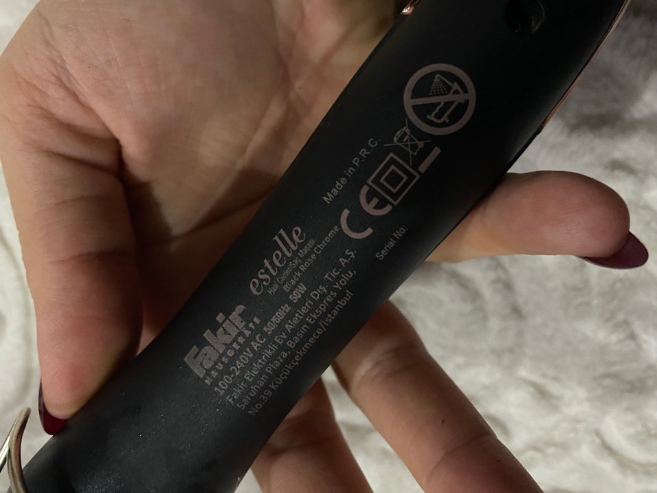 Fakir Estelle Siyah Saç Maşası - Görsel 4