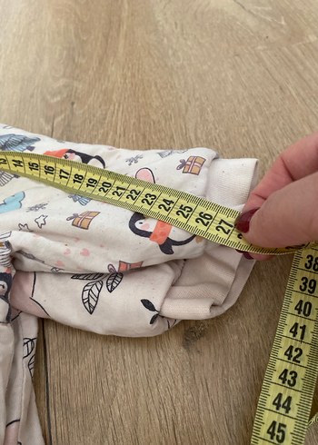 Pamuklu Baskılı Bebek Uyku Tulumu - Görsel 4