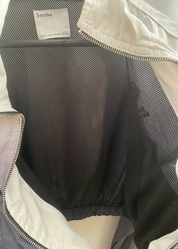 Gri Renkli Bağcıklı Bağlamalı Kadın Ceket crop - Görsel 4