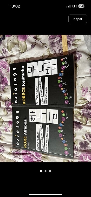 Korece öğrenme kitap Set