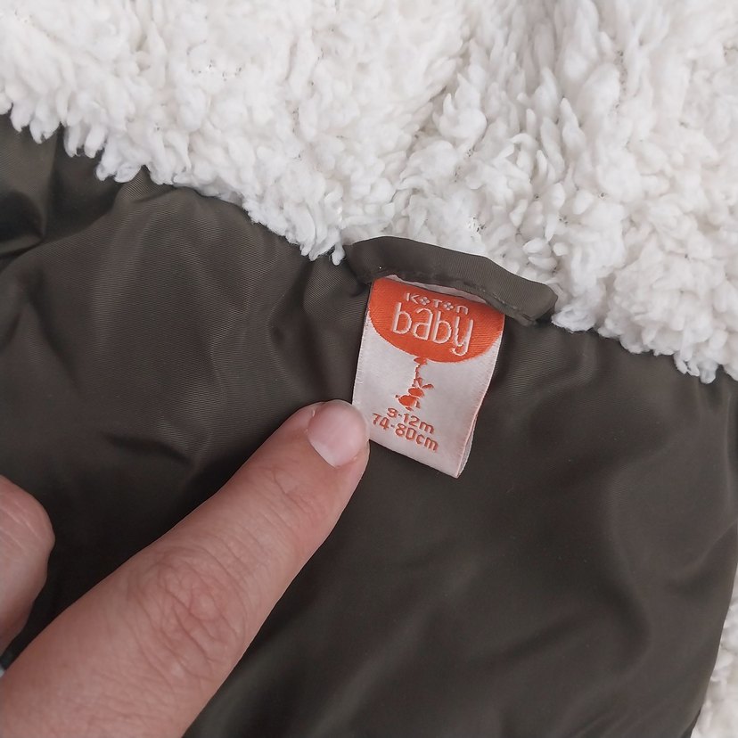 koton Kürklü bebek Mont - Görsel 5