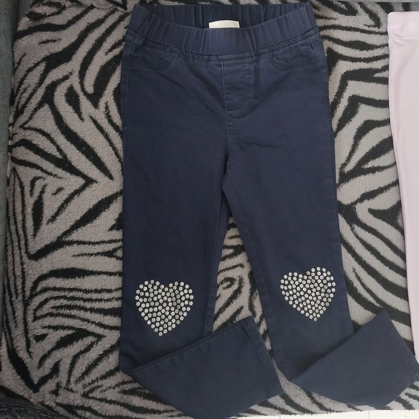 Kız Çocuk  Sweatshirt ve Kot Pantolon - Görsel 3