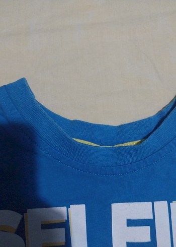 Mavi Minion Baskılı Uzun Kollu Erkek Sweatshirt - Görsel 3