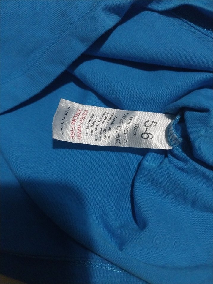 Mavi Minion Baskılı Uzun Kollu Erkek Sweatshirt - Görsel 5