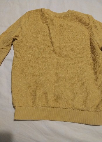 Sarı çocuk Sweatshirt - Görsel 4