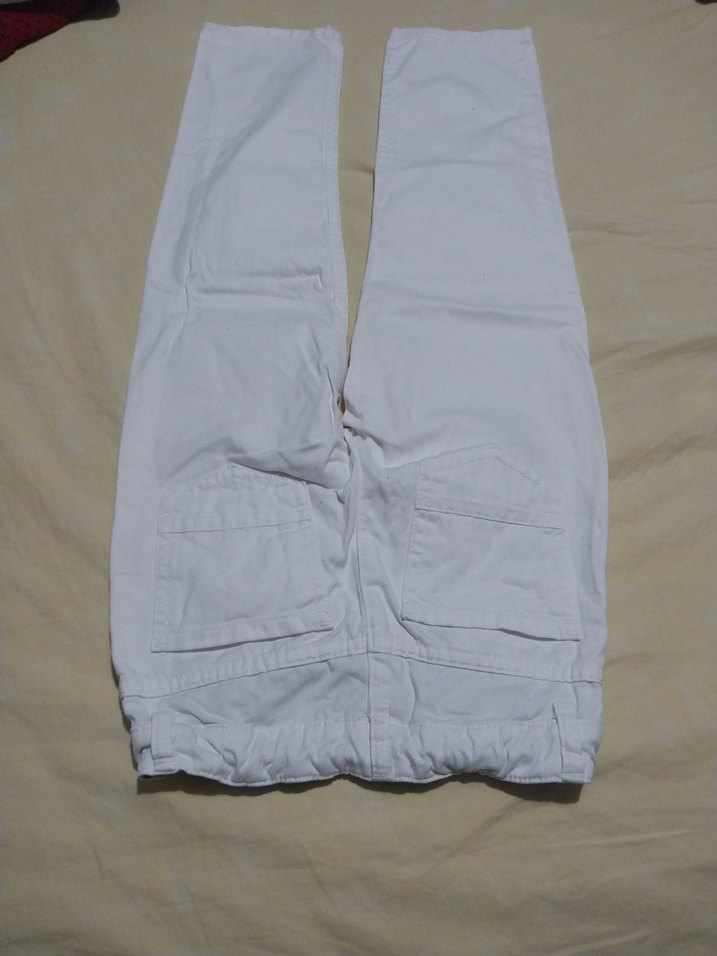 Beyaz Erkek Çocuk Denim Pantolon - Görsel 3