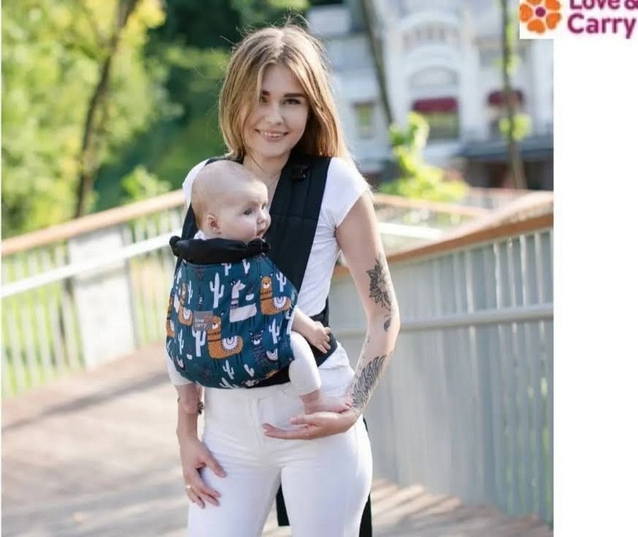 love and carry sling kanguru - Görsel 2