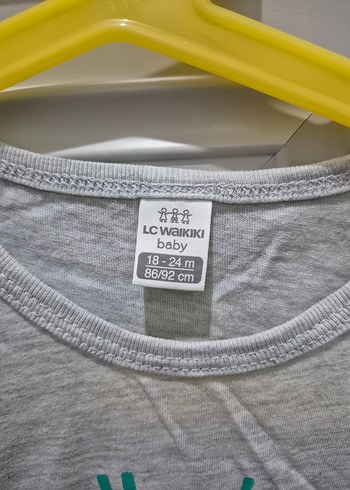 Gri Baskılı Erkek Bebek Kolsuz Tulum - Görsel 2