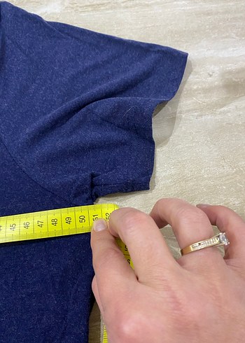 Lacivert Erkek Kısa Kollu Polo Tişört s beden - Görsel 4